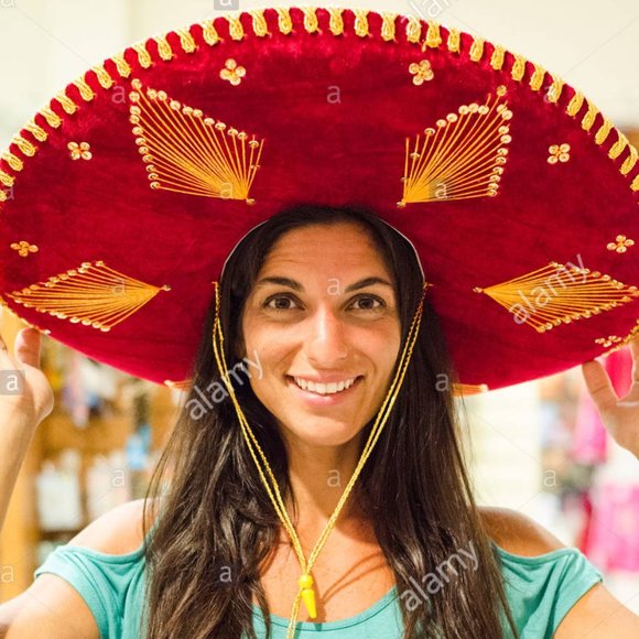 Sequins Deluxe Emerald Handmade Mariachi Sombrero - Picture 5 of 6